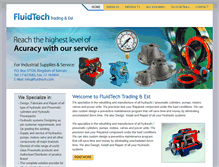 Tablet Screenshot of fluidtechhydraulics.net
